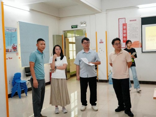 图为现场巡堂督导照片。团队 供图